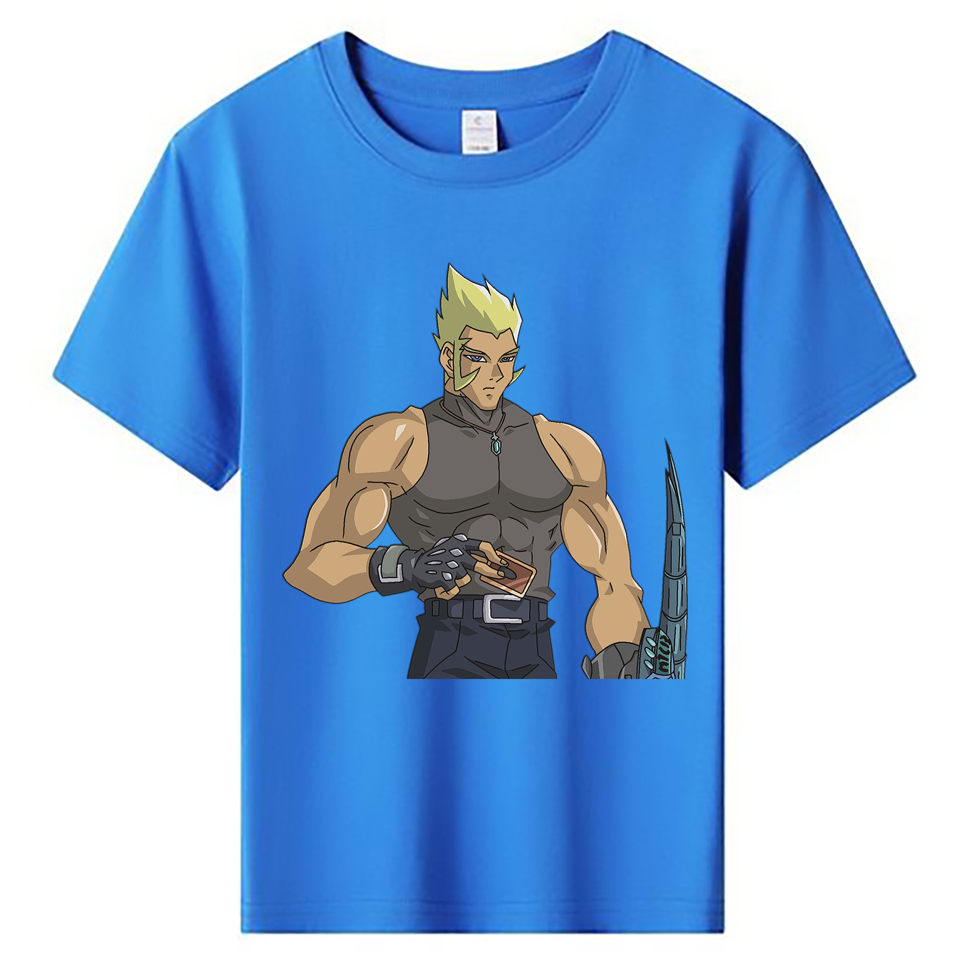 （画像用） 遊☆戯☆王 Yu-Gi-Oh! 綿100％キッズTシャツ（フロントプリント）
